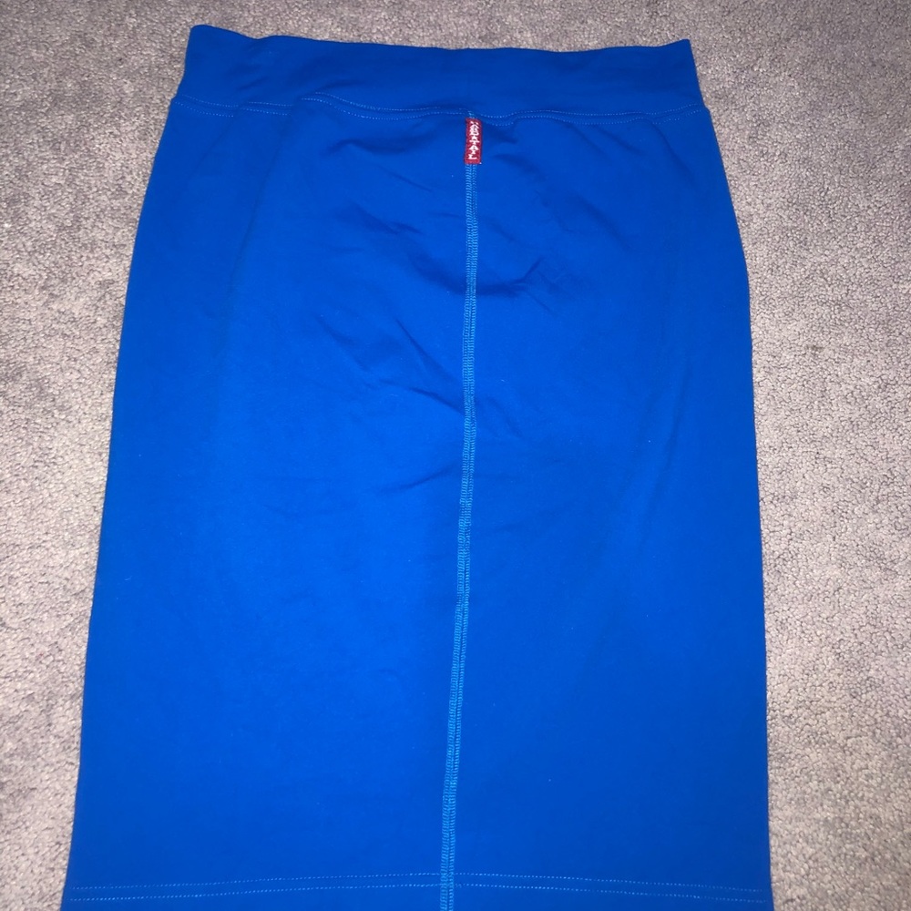 ❌SOLD❌ Hard tail royal blue pencil skirt